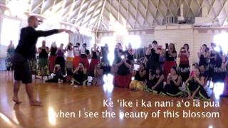 KUU LEI HULILI Kuana Torres Kahele Hula Workshop [upl. by Kliment]