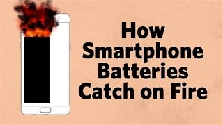 How Smartphone Batteries Catch on Fire [upl. by Niasuh]