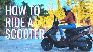 Everything You Need to Know to Ride a Scooter [upl. by Kcir]