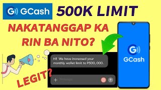 GCASH WALLET MONTHLY LIMIT INCREASE TO 500K  BabyDrewTV [upl. by Cyma450]