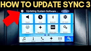 How to Update FORD SYNC 3 to the Latest Version USB [upl. by Aigroeg]