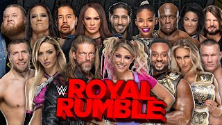 WWE Royal Rumble 2021 Live Stream Reactions [upl. by Nowtna]