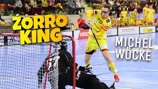 Floorball ZORRO King  Michel Wöcke [upl. by Eenolem]