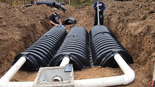 DIY Septic System Install Passed Inspection Infiltrator Chamber Install Pt 2 [upl. by Wolfson686]