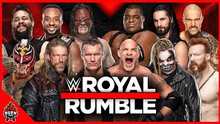 WWE MENS ROYAL RUMBLE MATCH 2021 [upl. by Geddes791]