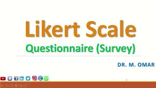 Likert scale for questionnaire and survey [upl. by Nednarb280]