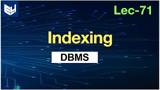 Indexing in database example  DBMS  Lec71  Bhanu Priya [upl. by Gale]