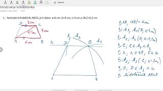 7ročník Konstrukce lichoběžníků 1 [upl. by Assennev]