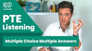 PTE MADE EASY  Listening Multiple Choice Multiple Answers  Questions with Jay [upl. by Moore]