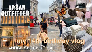 HUGE LONDON SHOPPING VLOGHAUL also my birthday vlog [upl. by Kneeland]