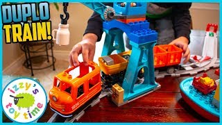 LEGO DUPLO CARGO TRAIN Fun Toy Trains [upl. by Sibylle446]