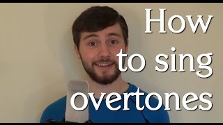 How to sing overtones tutorial [upl. by Scevor]