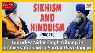 Art and Yoga in Sikhism and Hinduism  Gurudev Nidar singh Nihang with Sardar Ravi Ranjan [upl. by Ellenod]