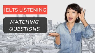 IELTS Listening Matching Information  TIPS STRATEGY PRACTICE [upl. by Ettedualc]