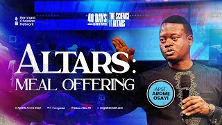 ALTARS MEAL OFFERING  APOSTLE AROME OSAYI [upl. by Eirotal]