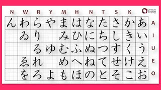 🔴 Paso 1 para LEER y ESCRIBIR en JAPONÉS Hiragana [upl. by Maryanne]