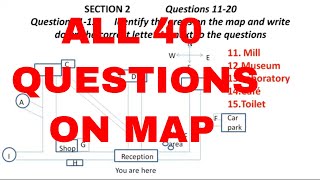 IELTS Listening maps diagrams practice test [upl. by Attenrad112]