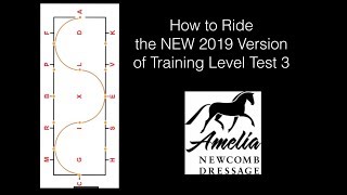 THE OLD Training Level Test 3  2019 Version from the United States Dressage Federation [upl. by Kumar724]