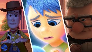 Top 15 SADDEST Pixar Moments That Made Us Cry [upl. by Annadiana279]