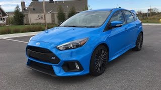 2016 Ford Focus RS – Redline Review [upl. by Ellyn949]