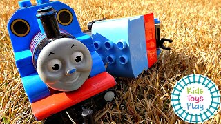 Thomas the Tank Engine Lego Duplo Train Crashes [upl. by Latisha233]