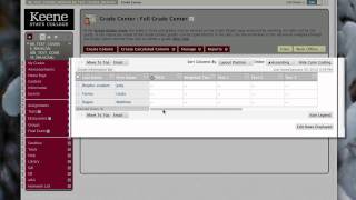 Setting up Blackboard Grade Center [upl. by Jarrett]