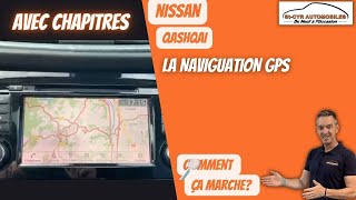 Nissan Qashqai L a navigation GPS comment ça marche [upl. by Ikila799]