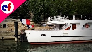 River Seine Cruise in Paris with Bateaux Mouches HD  Explore France [upl. by Jannelle]